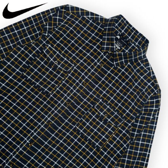 Nike SB Other - Nike SB Skate Men's L Flannel Workwear Button Up Shirt NYOFB style 437289